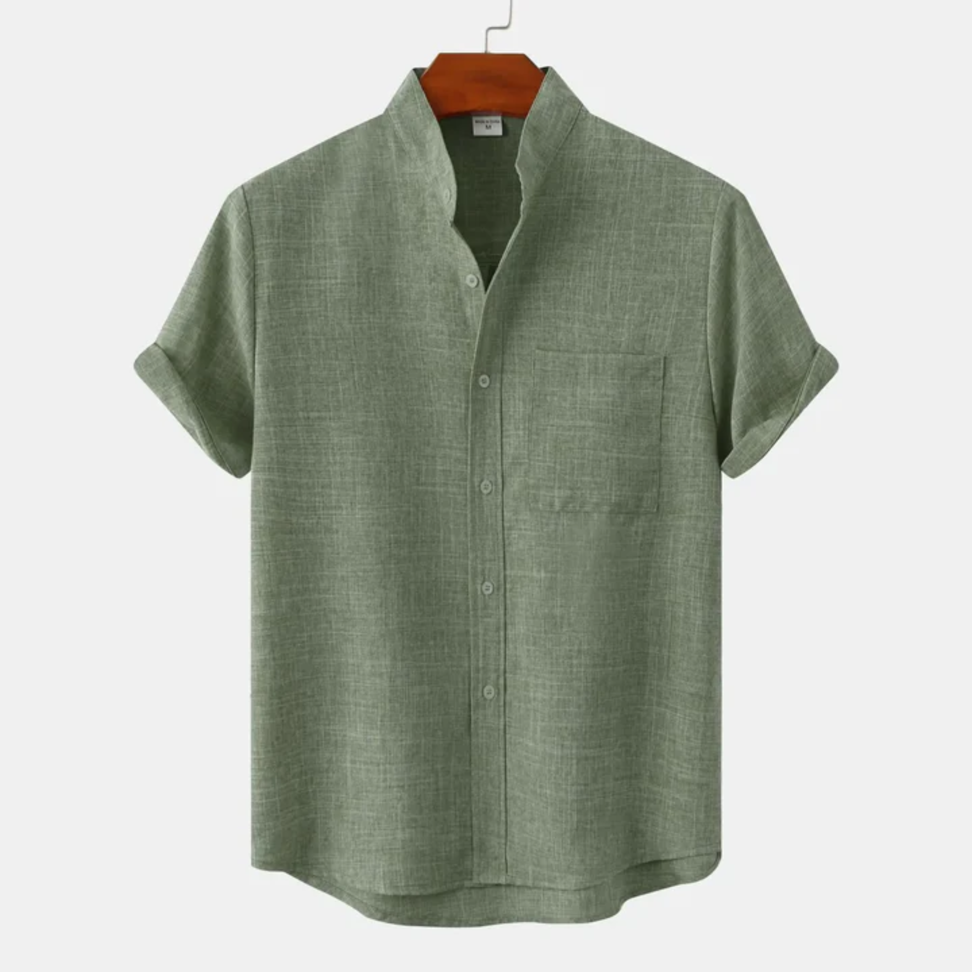 Casual Button down Kurzarm Hemd für Männer