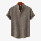 Casual Button down Kurzarm Hemd für Männer