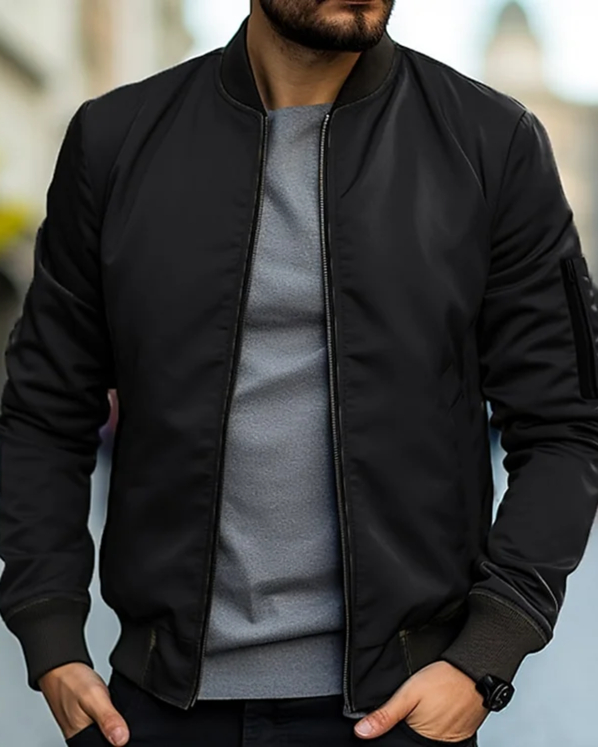 herren-modische-bomberjacke-trendige