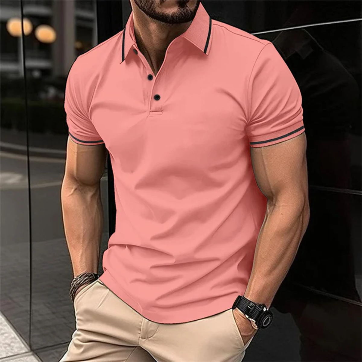 Sportliches Premium-Poloshirt für Männer