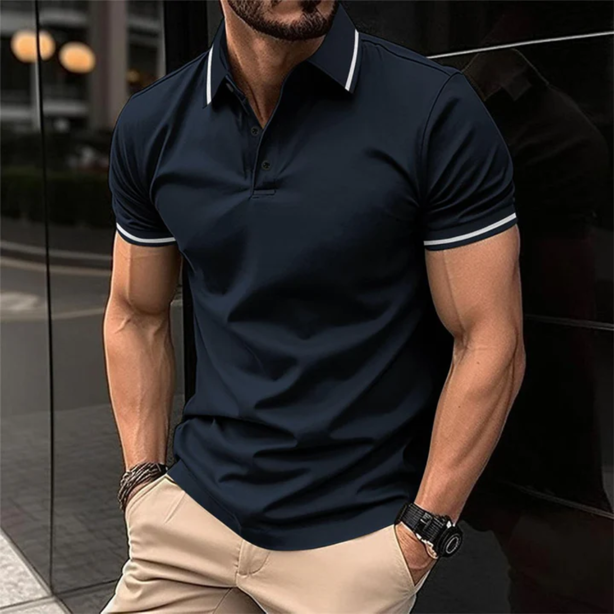 Sportliches Premium-Poloshirt für Männer