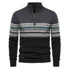 herren-pullover-mit-reißverschluss-weiß-sweater