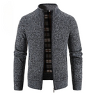  herren-schwarz-strickjacke-kurze
