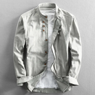 herren-stilvoll-langarm-hemd-button-up
