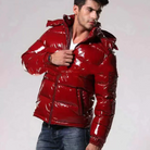 herren-warme-daunenjacke-steppjacke-mit Kapuze