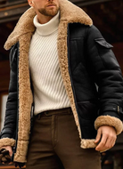 herren-warme-winterjacke-schwarz