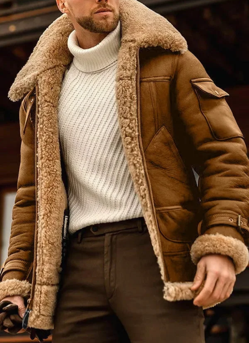 herren-warme-winterjacke-schwarz