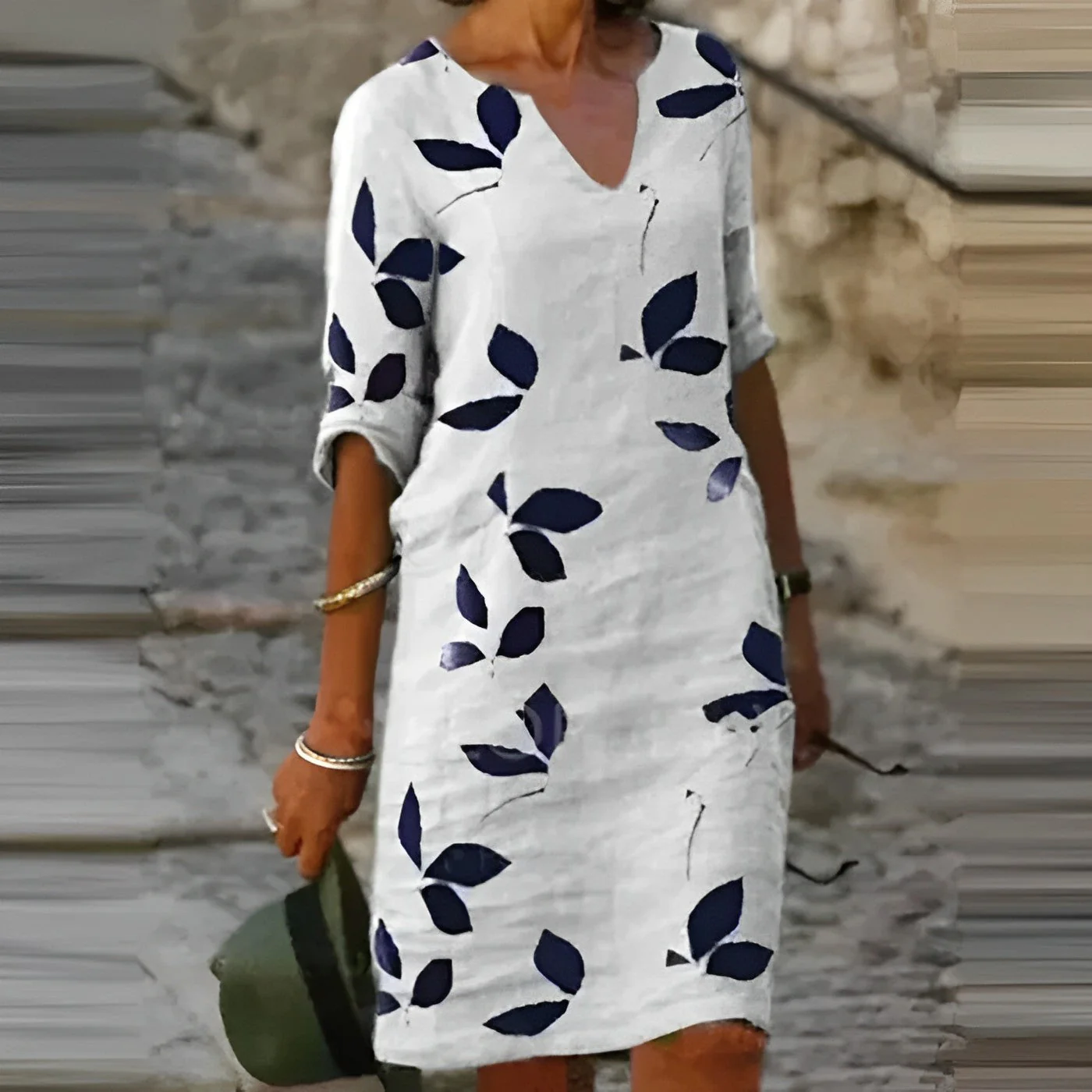 Damen Midi Kleid casual elegant