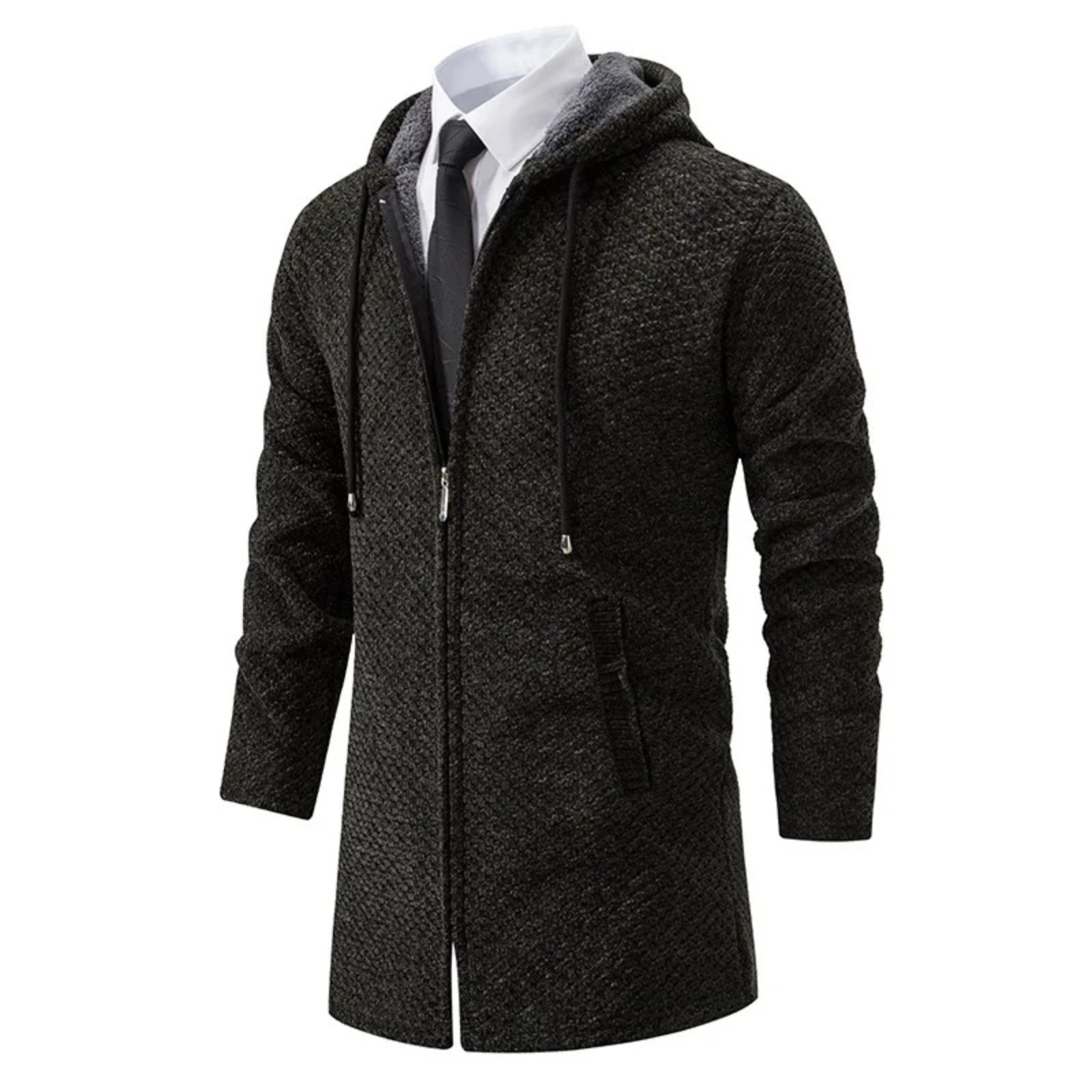 strickjacke-mit-reißverschluss-kapuze