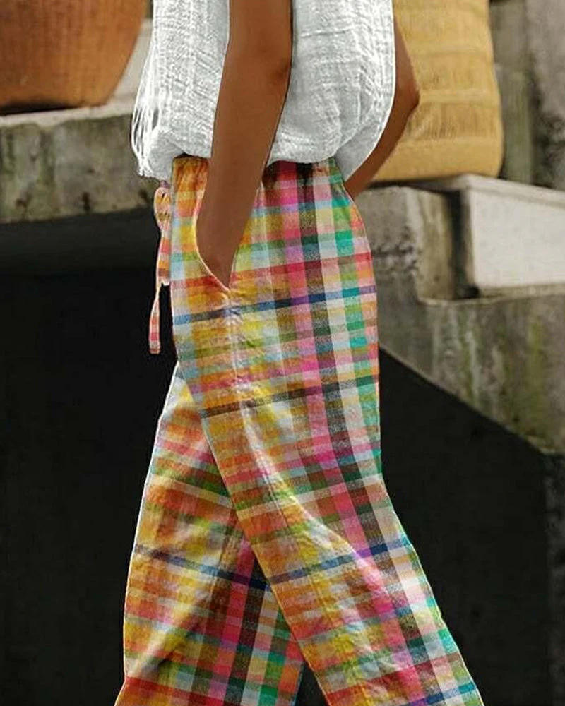Wide leg lounge pants for women